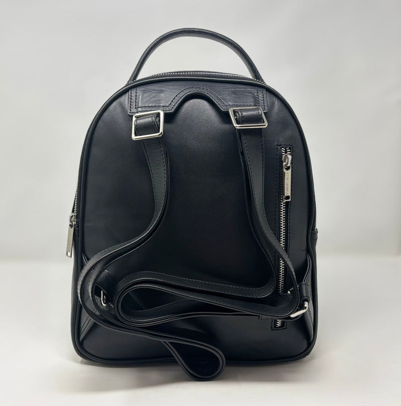 Leather Backpack Alice, black