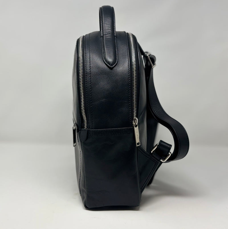 Leather Backpack Alice, black