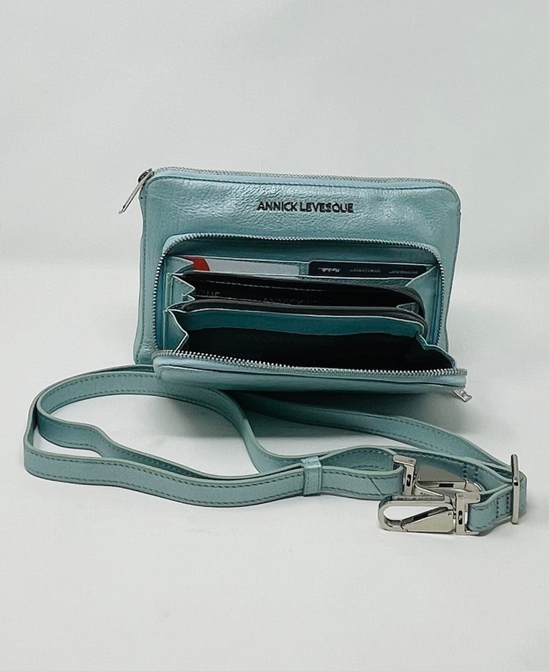 Small handbag-wallet Carmen, Pink Blush