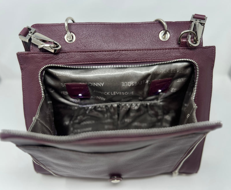Leather Handbag Chloé, Mother of Pearl
