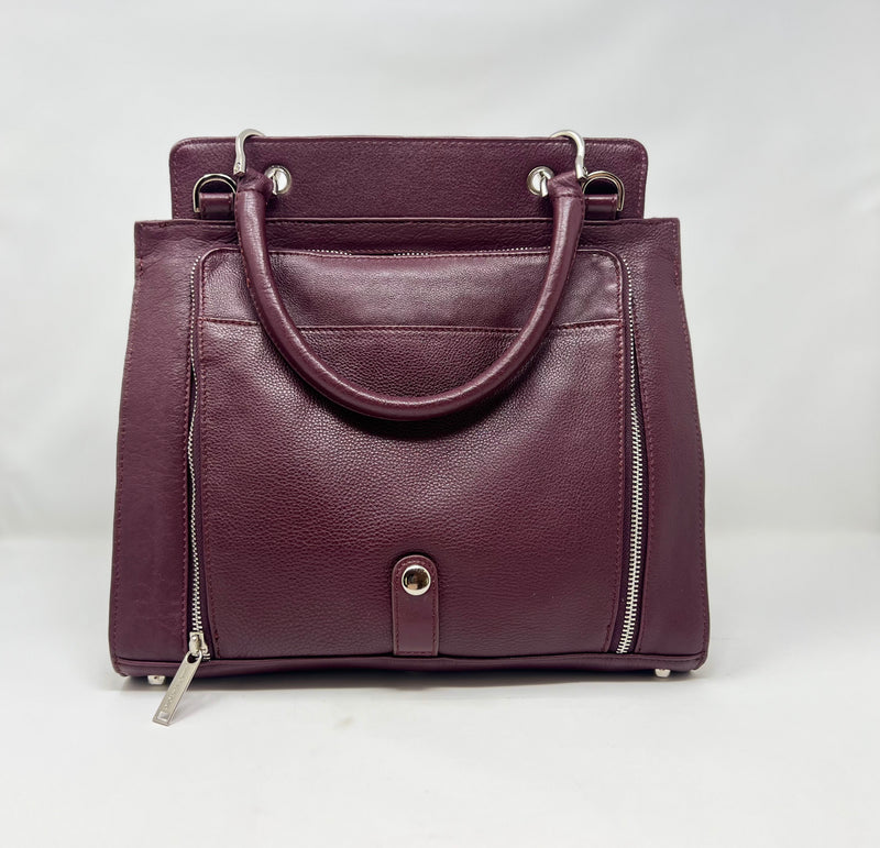 Leather Handbag Chloé, Mother of Pearl