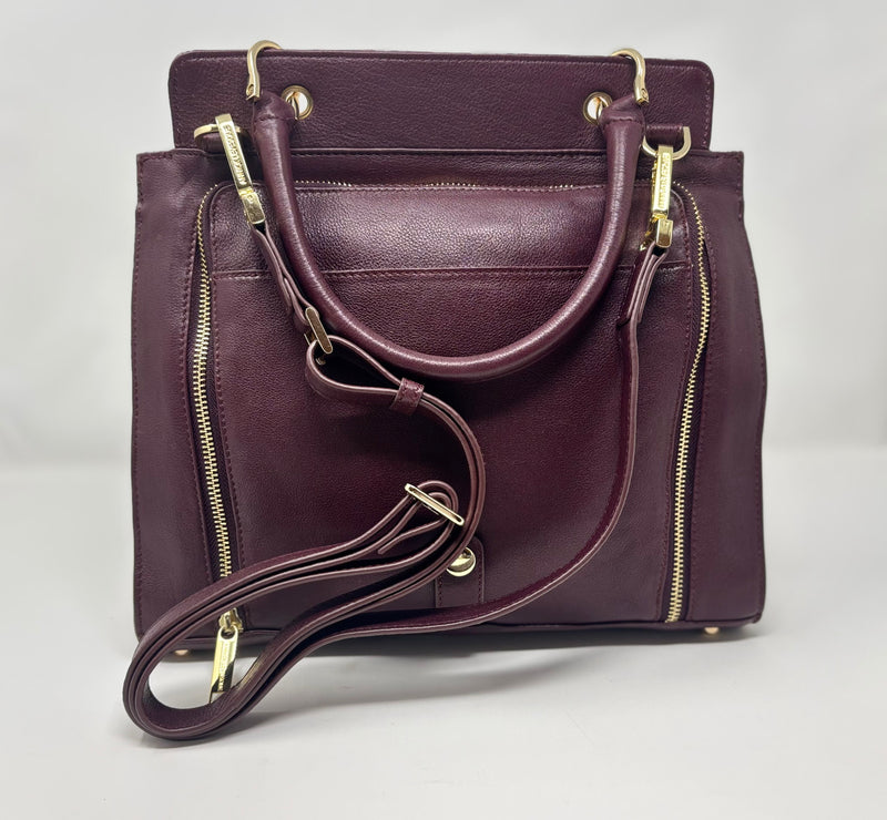 Leather Handbag Chloé, Mother of Pearl