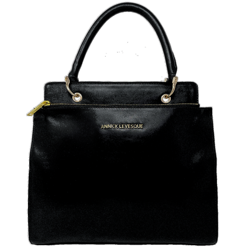 Leather Handbag Chloé, black