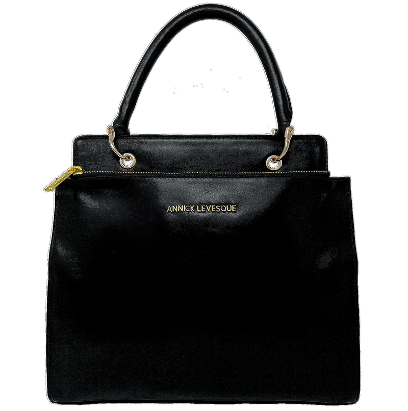 Sac a Main en Cuir noir Chloe Annick Levesque Annicklevesque