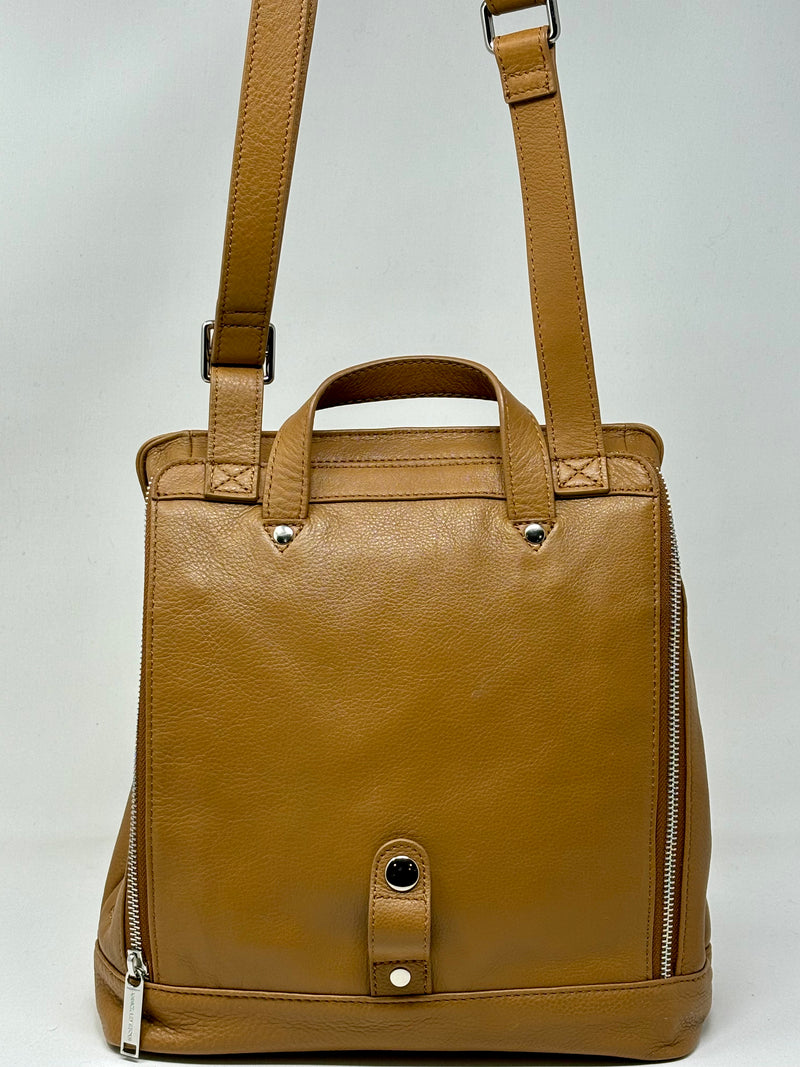 Leather Backpack Tan, Lore