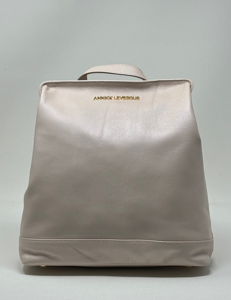 Leather Backpack Lore, Pink Blush