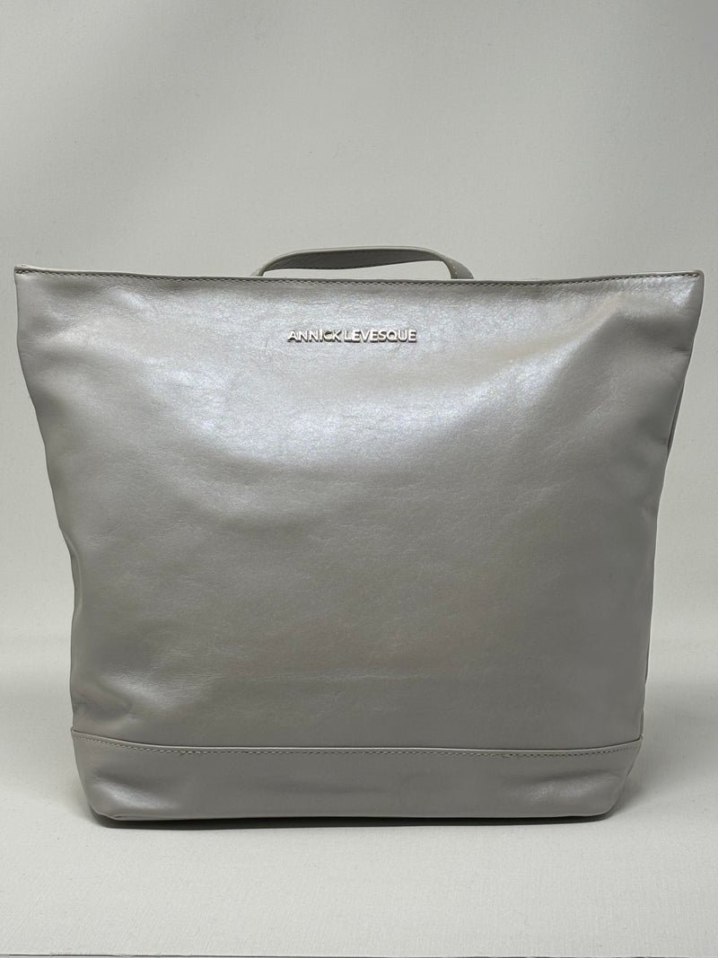 Leather Backpack, Mother of Pearl, Lore