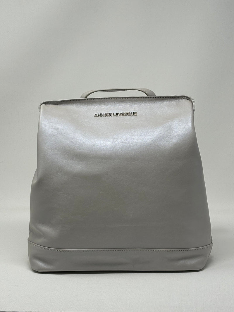 Leather Backpack, Mother of Pearl, Lore