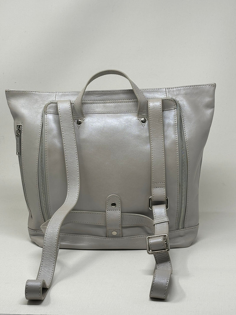 Leather Backpack, Mother of Pearl, Lore