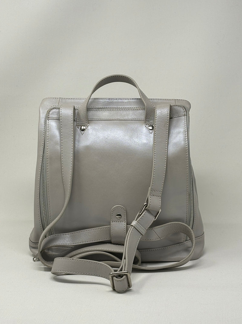 Leather Backpack, Mother of Pearl, Lore