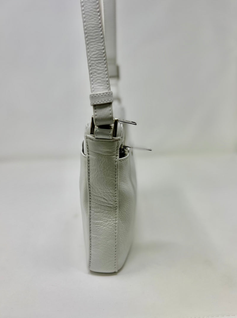 Sac à main de style sac à bandoulière "Crossbody", Sacoche Gisele petit Blanc