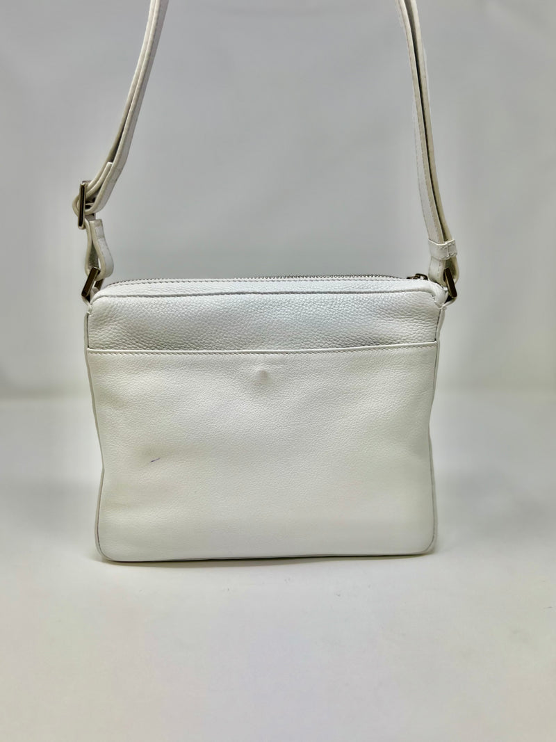 Sac à main de style sac à bandoulière "Crossbody", Sacoche Gisele petit Blanc