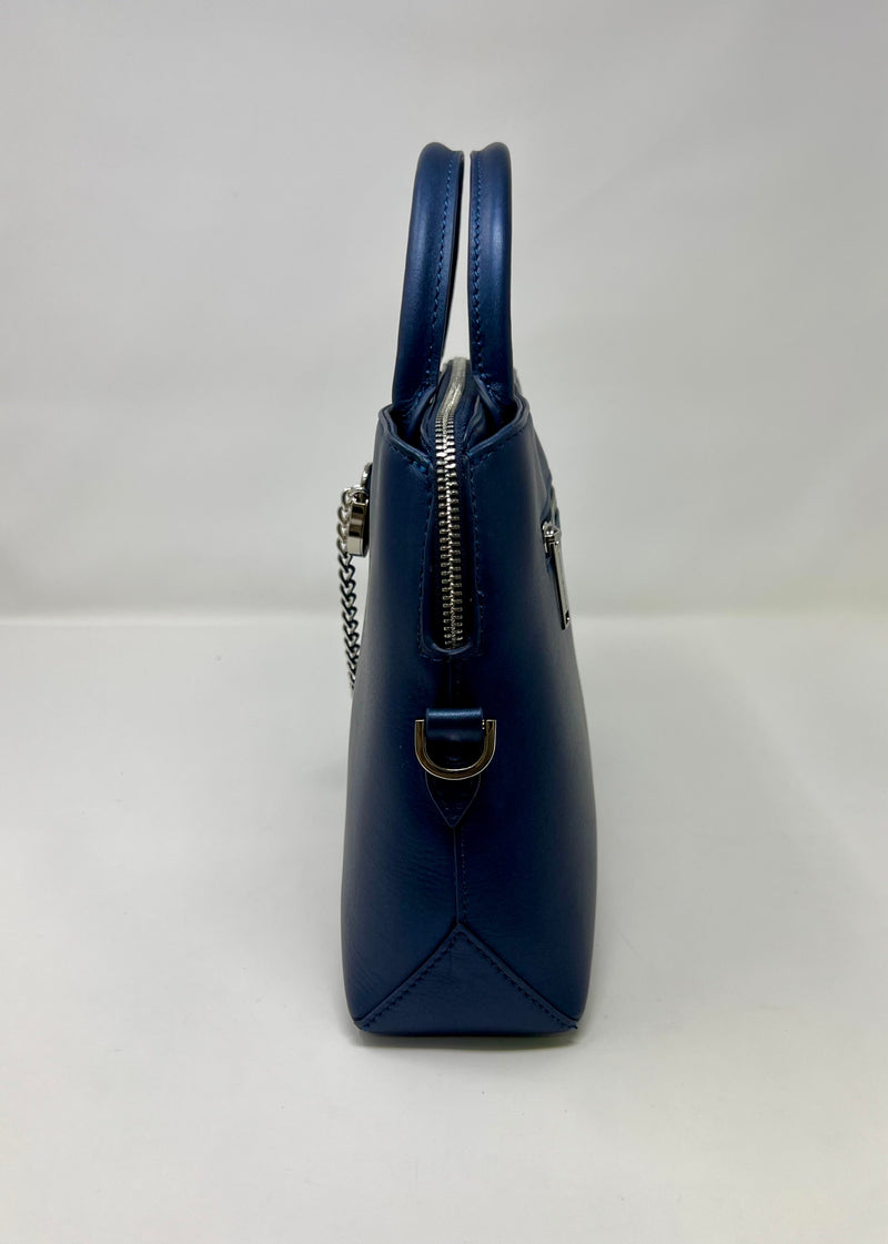 Beige Leather Handbag, Miranda