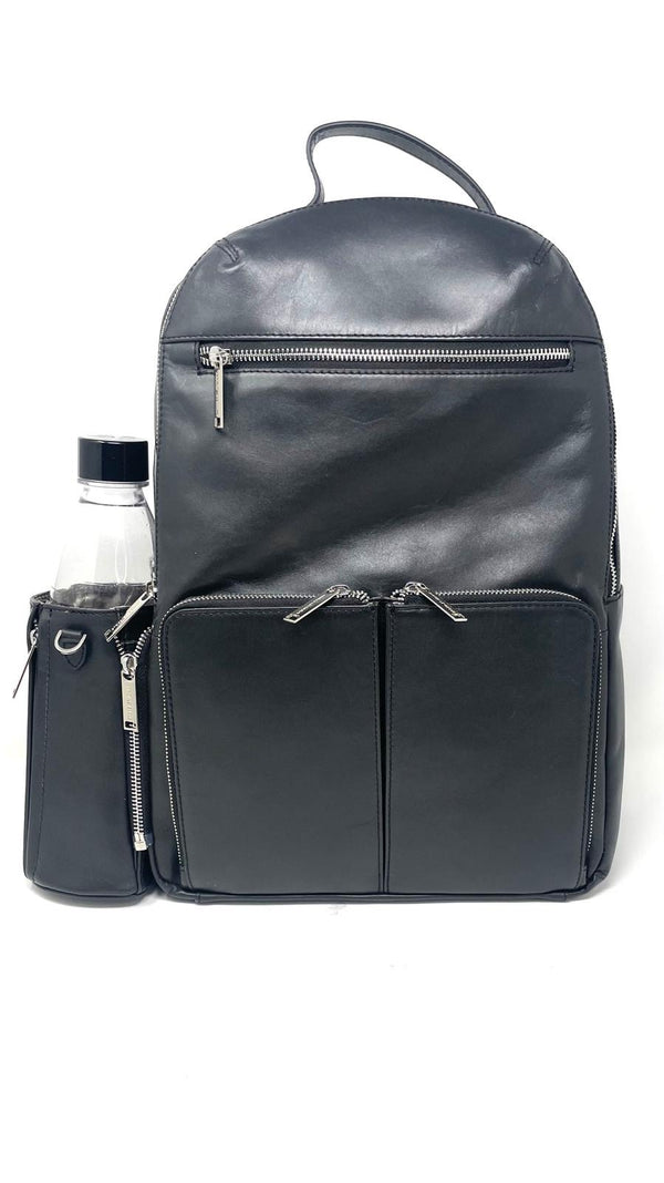 Leather Green Handbag 2 in, Clarence Medium